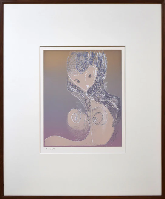 淡雪（版画集「浪漫」より）