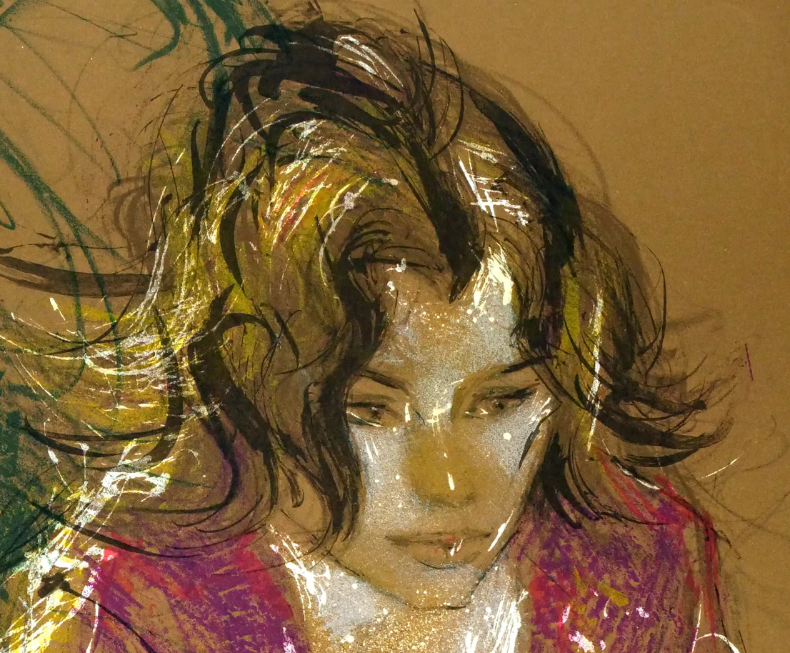 座る女 - Image 6